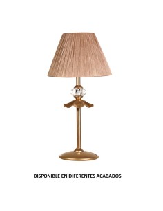Sobremesa forja 1XE27 Ø23cm altura 43cm 604, Sobremesas