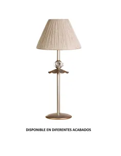 Sobremesa forja 1XE27 Ø23cm altura 50cm 605, Sobremesas