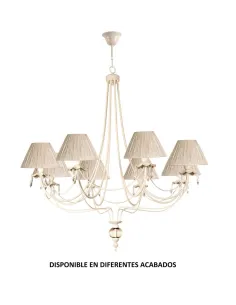 Lámpara forja 6XE14 Ø70cm altura 60cm 630/6, Lamparas de techo