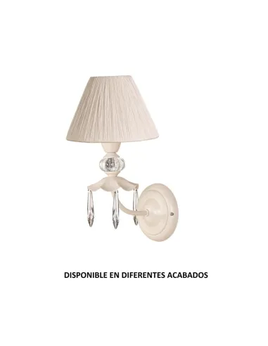 Aplique forja 1XE14 Ø18cm altura 33cm 631/1, Lámparas de forja