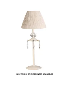 Sobremesa forja 1XE14 Ø23cm altura 50cm 635, Sobremesas
