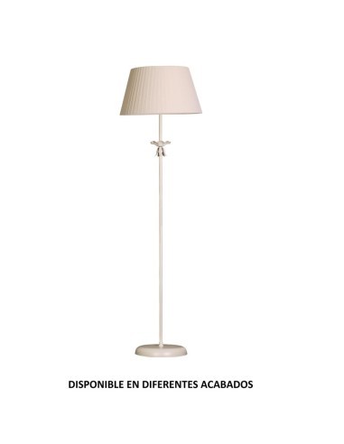 Pie de salón forja 1XE27 Ø35cm altura 143cm 706, Lamparas de pie