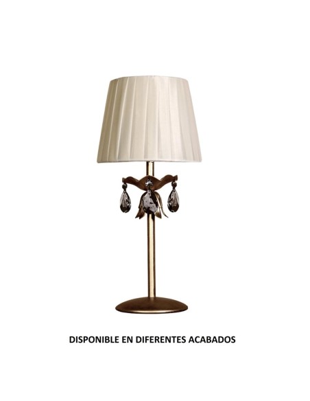 Sobremesa forja 1XE27 Ø20cm altura 45cm 734, Sobremesas