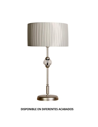 Sobremesa forja 1XE14 Ø30cm altura 68cm 753, Sobremesas