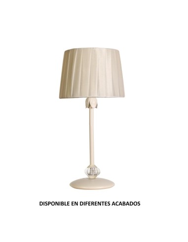 Sobremesa forja 1XE27 Ø20cm altura 44cm 754, Sobremesas