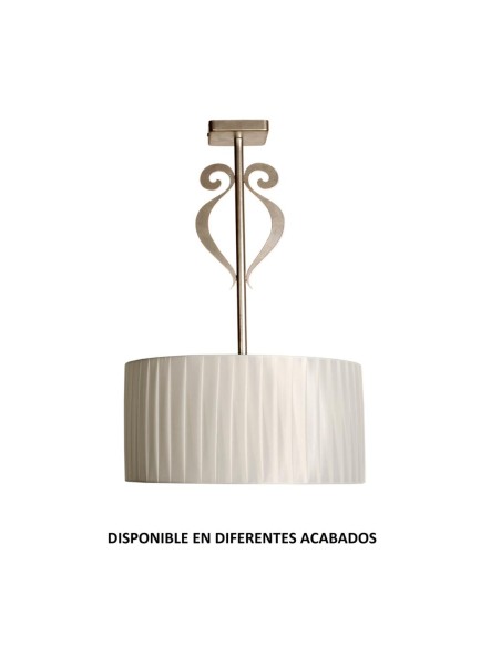 Colgante forja 1XE27 Ø35cm altura 57cm 779/1, Lámparas de forja