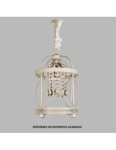 Colgante forja 1xE14 Ø35cm altura 54cm 911/30, Lámparas de forja