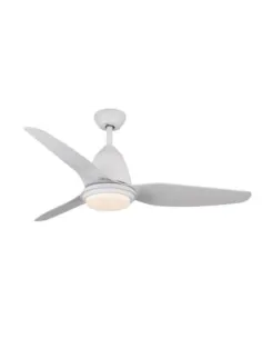 Ventilador de techo led SULION MARCONY 075066 Ø132cm blanco 18w 3000/4000/6500k con mando, Ventiladores de techo con luz