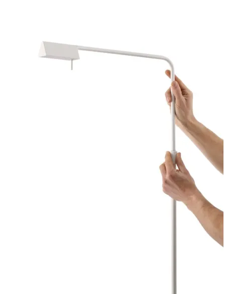 Lámparas de pie 28205 ACADEMY FARO blanco 6w 3000k dimable, Lámparas modernas