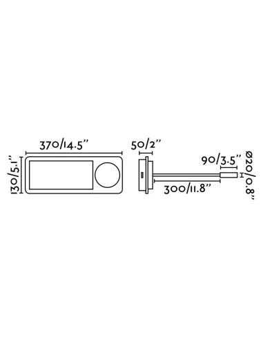 Apliques de pared MOOD 20062 FARO 2x3w 3000k, Lámparas modernas