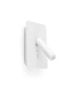 Aplique con lector SUAU 62120 FARO blanco led 3w 3000k, Lámparas modernas