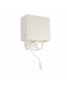 Aplique moderno FARO VESPER 29982 vesper blanco con lector led e14, Lámparas modernas