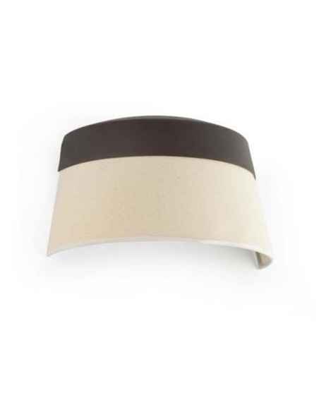 Aplique moderno FARO SAC 66191 sac 2l e14 marron y beige - Apliques modernos, Lámparas modernas