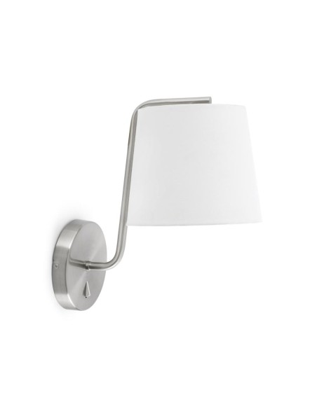Aplique de pared BERNI 29328 FARO niquel mate e27, Lámparas modernas