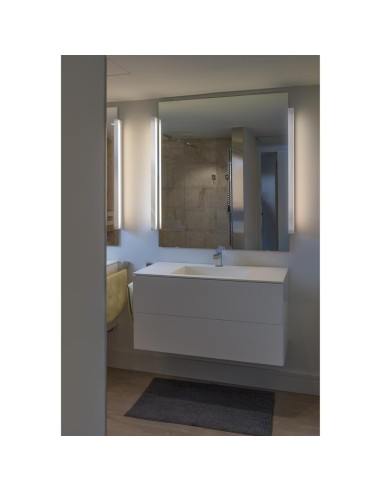 Apliques espejo baño 63319 NILO FARO cromo led 18w 3000k, Lámparas para baños