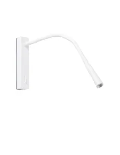 Aplique con lector Flin 64318 Faro blanco 3w 3000k 280lm, Lámparas para Hoteles