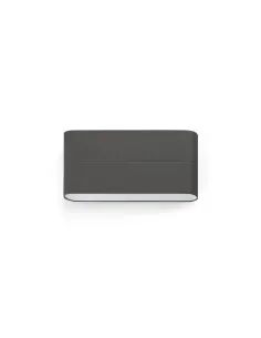 Aplique exterior ADAY 70647 FARO gris oscuro led 12w 3000k, Apliques exterior