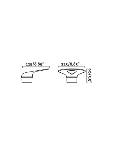 Apliques exterior LOTUS 71223 FARO gris oscuro 18w 3000k, Apliques exterior