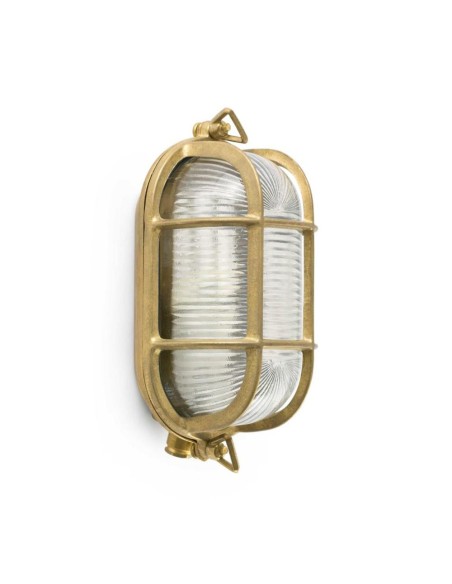 Aplique exterior FARO CABO 70998 laton E27 IP65, Apliques exterior