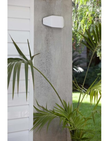 Aplique exterior FARO FUTURE 71516 future blanco 1l e27 cfl - Apliques exterior, Apliques exterior