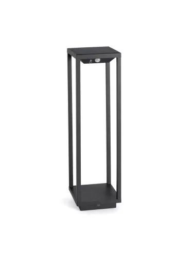 Balizas 70774 SAURA FARO solar con sensor pir, Balizas exterior