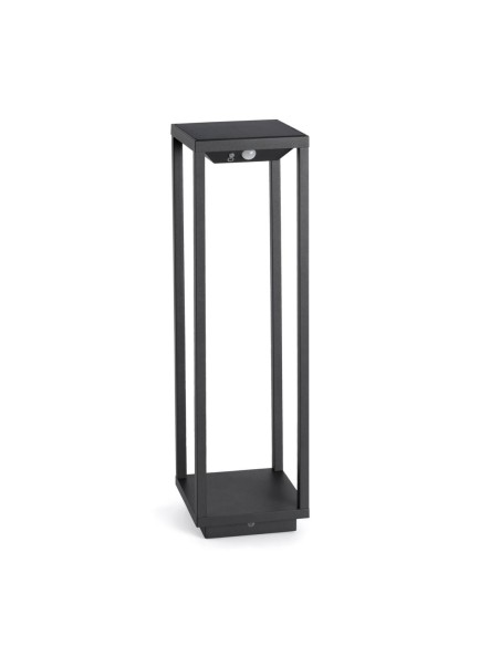 Balizas 70774 SAURA FARO solar con sensor pir, Balizas exterior