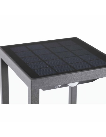 Balizas 70774 SAURA FARO solar con sensor pir, Balizas exterior