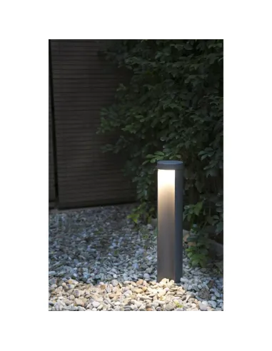 Baliza exterior FARO CHANDRA 72298 gris oscuro 7w 3000k IP54, Balizas exterior