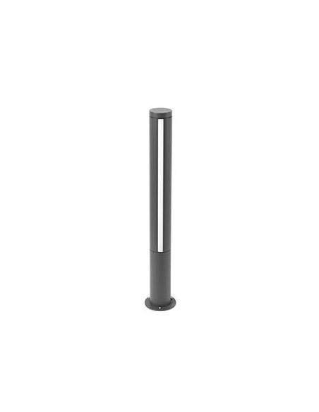 Balizas exterior GROP 75600 FARO gris oscuro led 9w 3000k altura 75cm, Balizas exterior