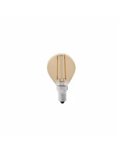 Bombillas led G45 17413 FARO e14 led 2w filamento ambar 2200k, Bombillas led esféricas