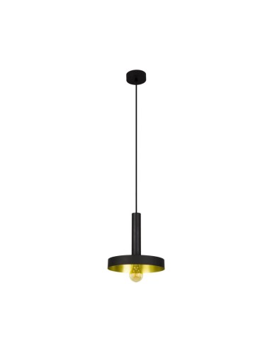 Lámparas colgantes WHIZZ 20160 FARO negro-oro satinado e27, Lámparas modernas