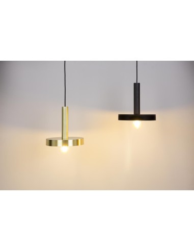 Lámparas colgantes WHIZZ 20160 FARO negro-oro satinado e27, Lámparas modernas