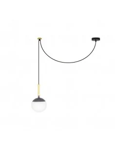 Lampara de techo Mine 28210 Faro pc gris oscuro e27 40w, Lámparas modernas