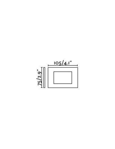 Empotrables exterior SPARK-1 70163 FARO led blanco 5w 3000k, Empotrables exterior