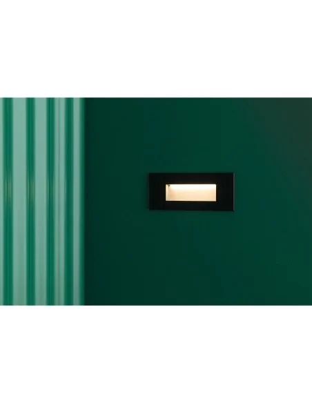 Empotrable exterior Dart-2 70278 Faro negro led 5w 2700k, Empotrables exterior