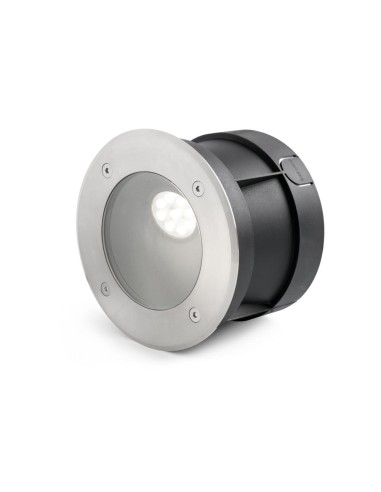 Empotrable suelo exterior SALT 70591 FARO asimetrico led 9w 3000k ss316, Empotrables exterior