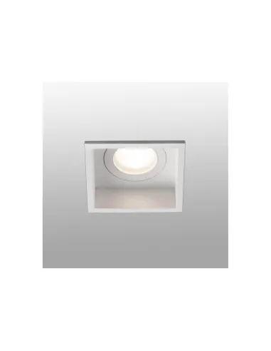 Empotrables HYDE 40116 FARO blanco cuadrado fijo gu10, Lámparas modernas