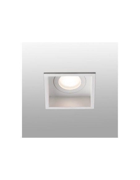 Empotrables HYDE 40116 FARO blanco cuadrado fijo gu10, Lámparas modernas