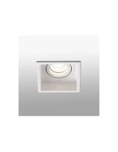 Empotrables HYDE 40120 FARO blanco cuadrado orientable gu10, Lámparas modernas