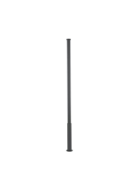 Farola GROP 75602 FARO gris oscuro led 27w 3000k altura 200cm, Farolas jardin
