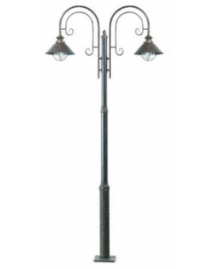 Farola FARO NAUTICA 71117 nautica-6 marron oxido 2l e27 - Farolas exterior, Farolas jardin