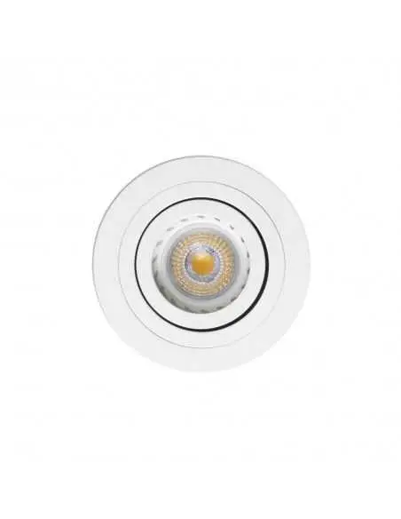 Foco empotrable FARO RADON 43398 orientable blanco GU10, Lámparas modernas