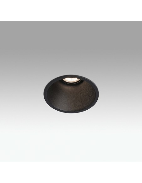 Foco empotrable Fresh 02100502 Faro negro gu10, Lámparas modernas