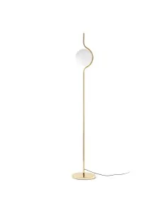 Lampara de pie Le vita 29693D Faro oro dimable led 6w 2700k, Lámparas modernas