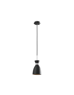 Lámpara de techo RETRO 20050 FARO negro oro 1xe14, Lámparas modernas