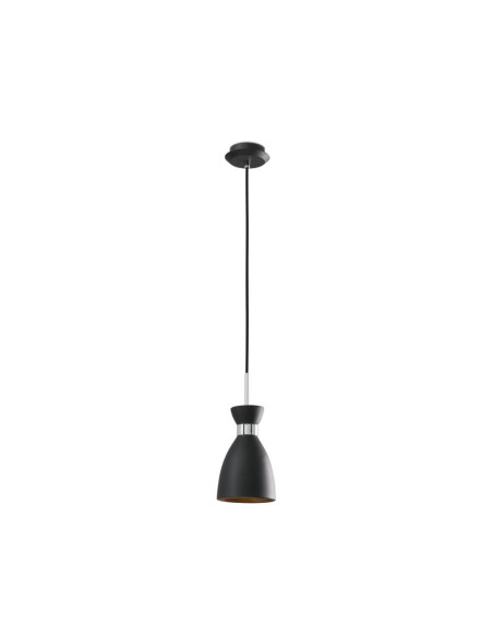 Lámpara de techo RETRO 20050 FARO negro oro 1xe14, Lámparas modernas