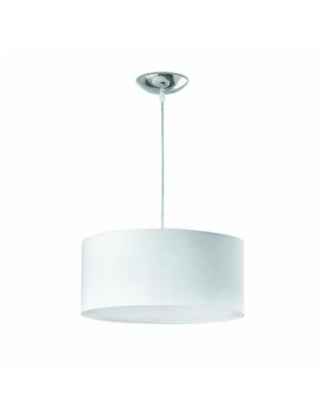 Lámpara de pantalla moderna FARO SEVEN 68283 seven d40cms 2l e27 blanco, Lámparas modernas