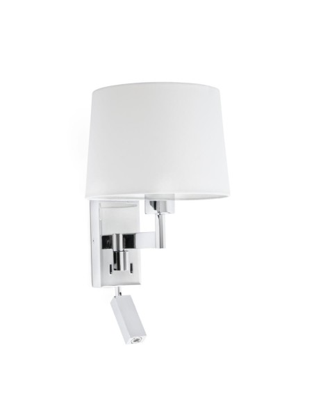 Estructura para apliques con lector 68493 ARTIS FARO articulado e27 lector led 1w cromo, Otros accesorios