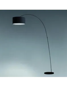 Pie de salón moderno FARO PAPUA 68463 papua 1l e27 negro - Pies de salón, Lámparas modernas