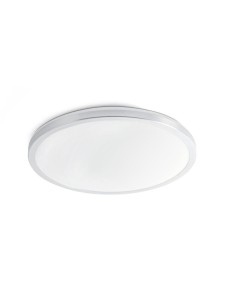 Plafón moderno FARO AMI 63398 aluminio led 15w 2700k 1200 Lm, Plafones de techo